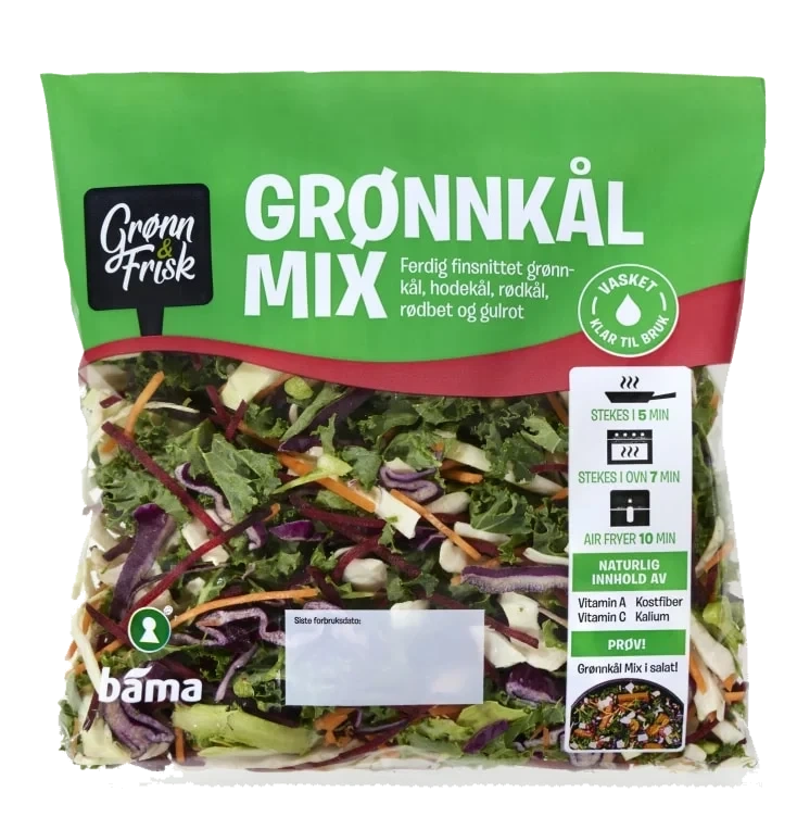 Grønnkål Mix 300g Grønn&Frisk