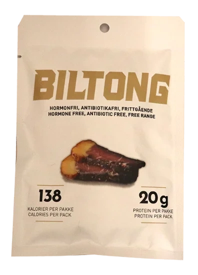 Biltong Tørket Kjøtt 55g