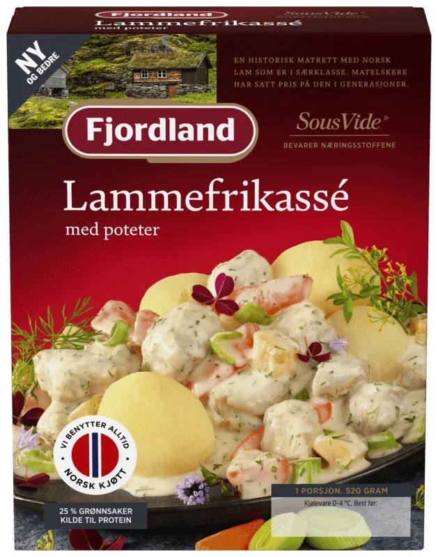 Fjordland Lammefrikassé 520g