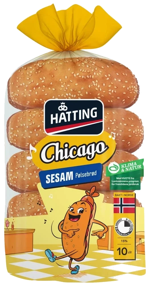 Chicago pølsebrød