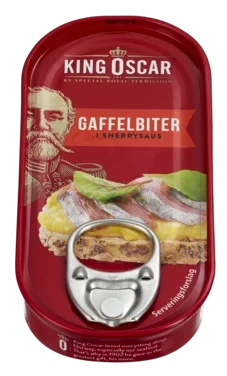 Gaffelbiter Sherry 50g King Oscar