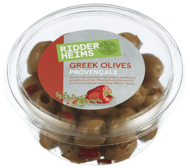 Ridderheims Gresk Oliven Provencale 150g