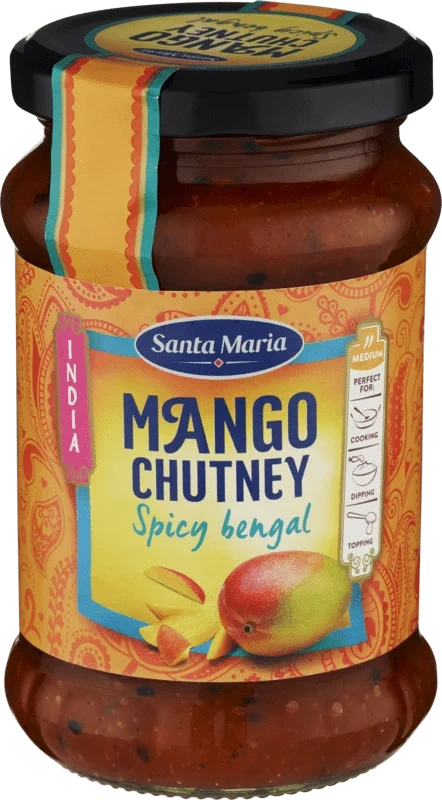 Santa Maria Mango Chutney Spicy Bengal 350g
