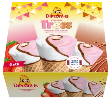 Krone-is Tress 6stk Diplom-is