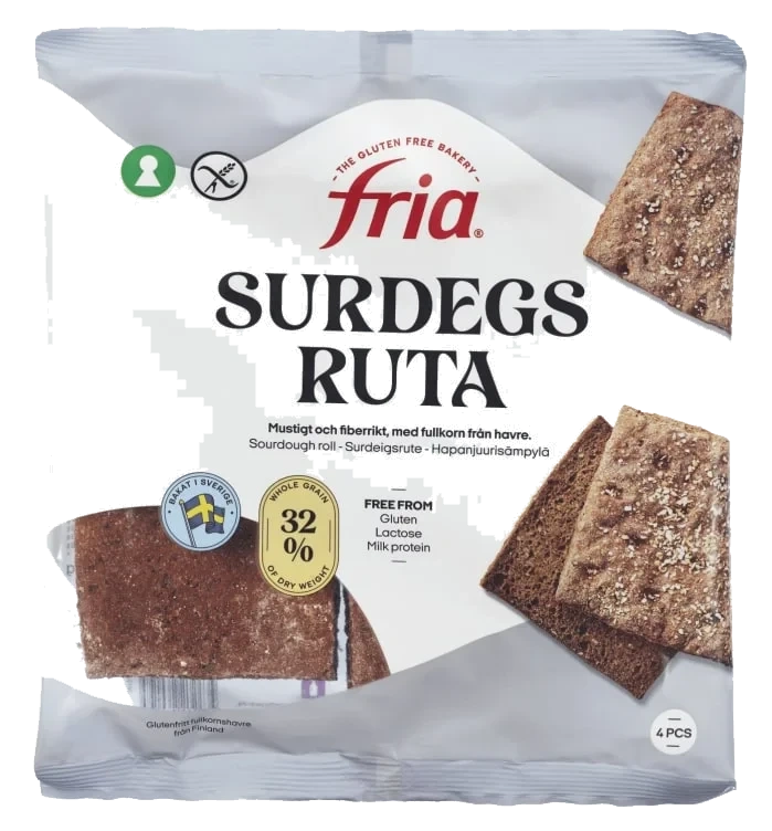 Surdeigsruter glutenfri 280g Fria