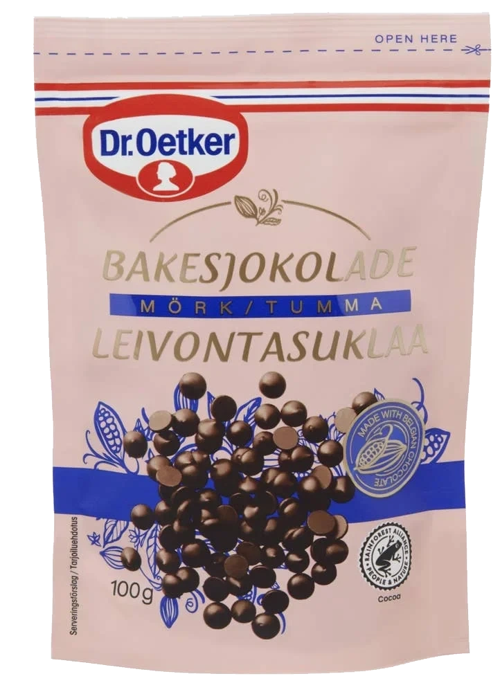 Bakesjokolade mørk