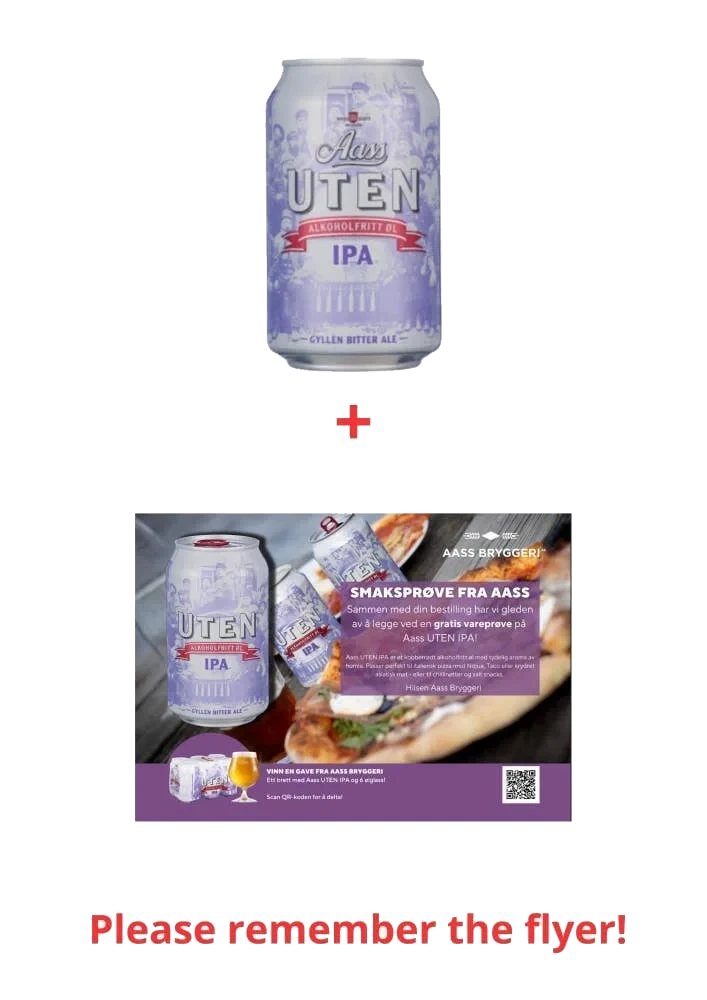 SAMPLE Aass Bryggeri UTEN IPA 0,33l