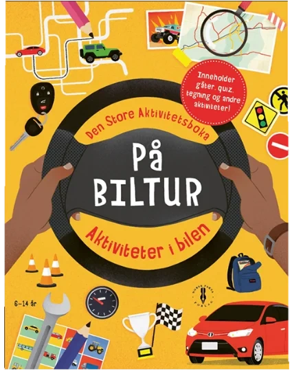 Den store Aktivitetsboka PÅ BILTUR