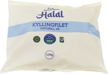 Halal Kyllingfilet 1.5kg Naturell