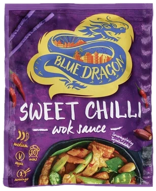 Blue Dragon Woksaus Sweet Chili 12x120g