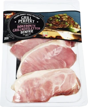 Coop Gp Grillkoteletter Benfri 600g Skin