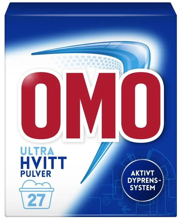 Omo Ultra Hvitt Pulver 1,17kg