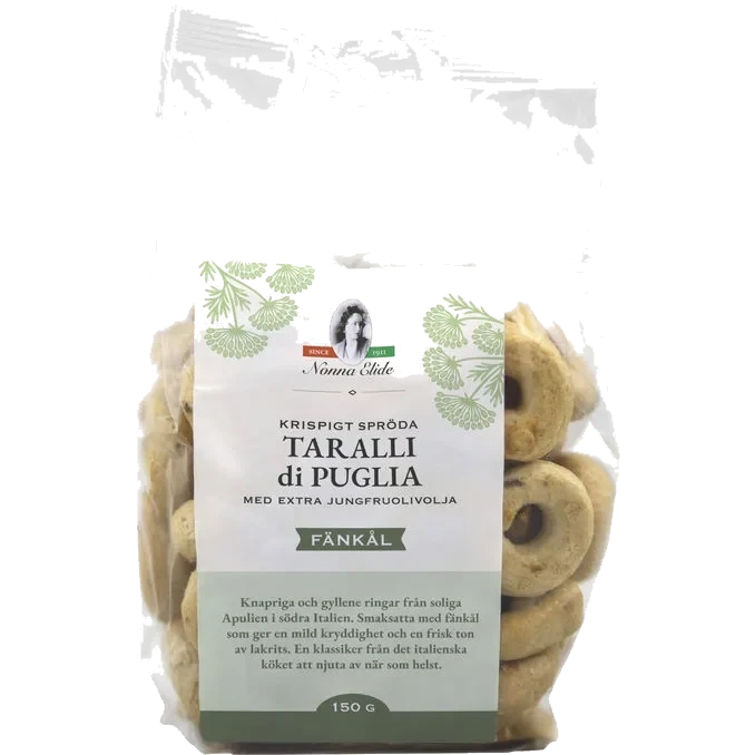 Taralli Di Puglia Fänkål