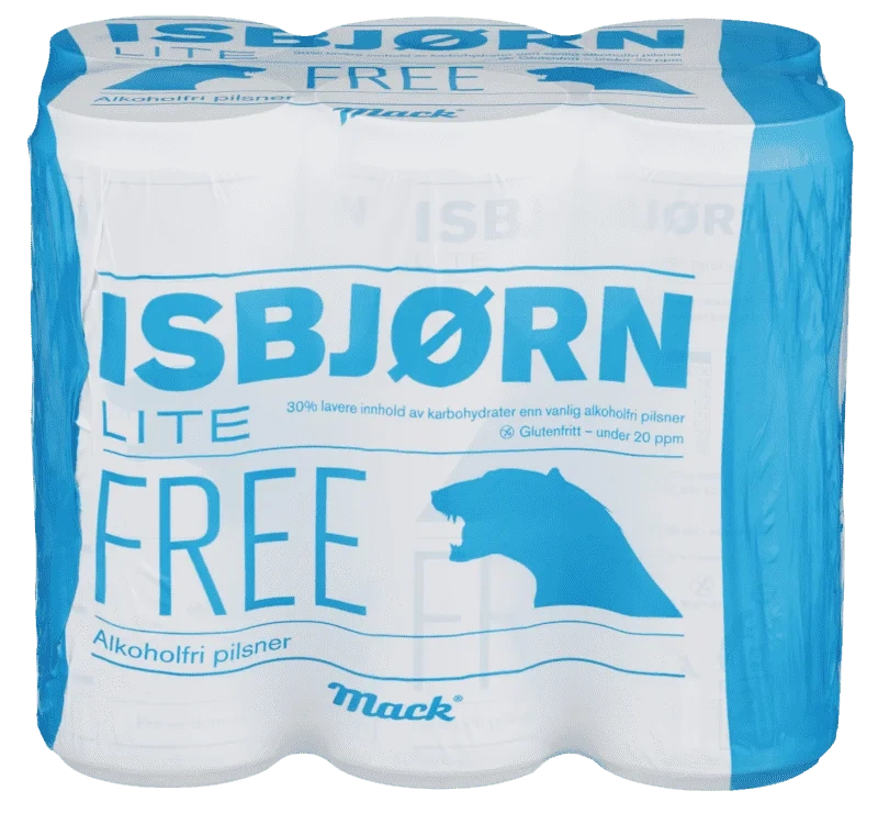 Mack Isbjørn Lite Free 6stk x 0,33l