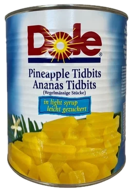 Ananas Pizza Tidbits 3kg Dole