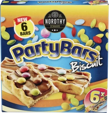 Nordthy Party Bars 6-pack 162g