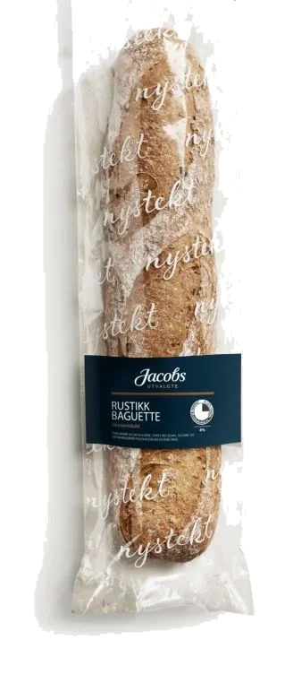 Baguette Rustikk Jacobs Utvalgte 650g