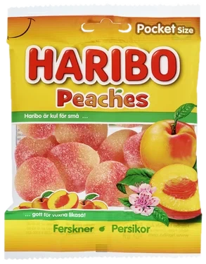 Peaches 80g Haribo