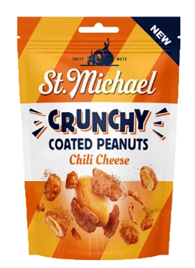 Crunchy Coated Peanuts Chili Cheese 100g