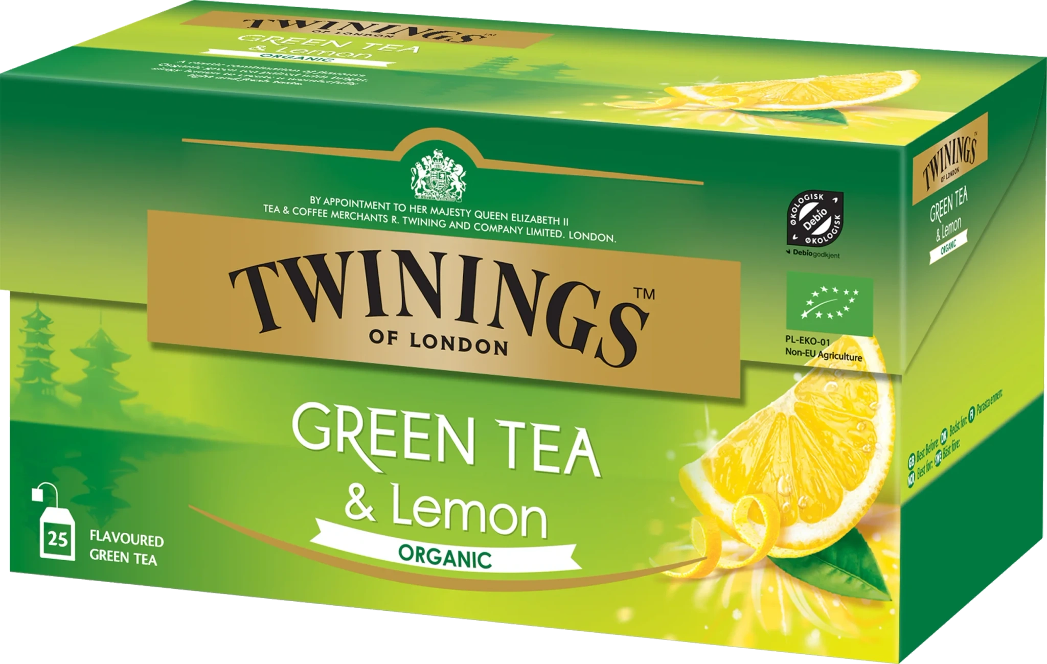 Grönt te Citron 25-pack Eko