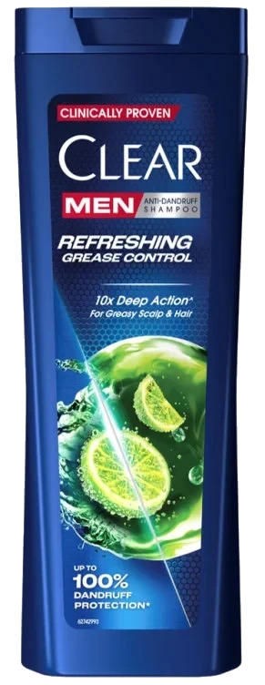 Clear Shampoo Refreshing Grease 225ml
