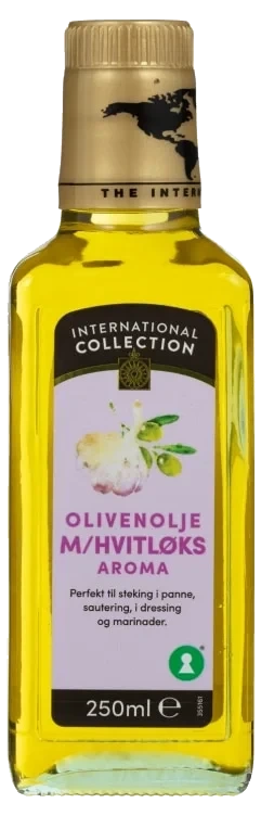 Olivenolje Hvitløk 250ml International Collection