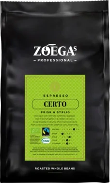 Zoegas Espresso Certo Rwb 500g