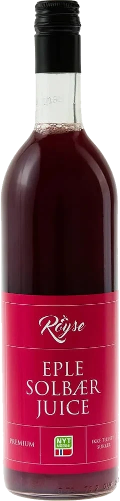 Premium Eple- og Solbærjuice