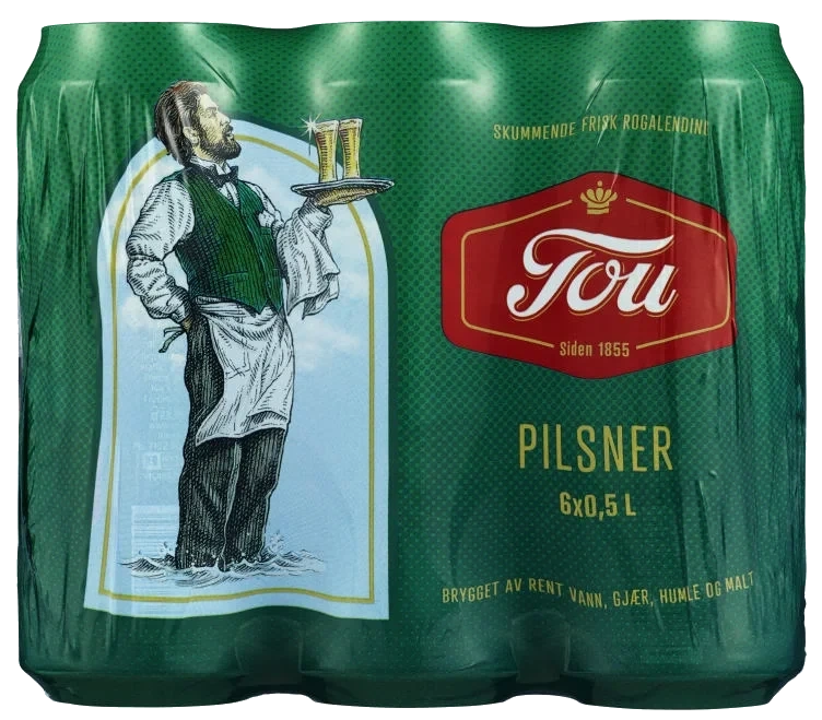 Tou Pilsner 0,5lx6 boks