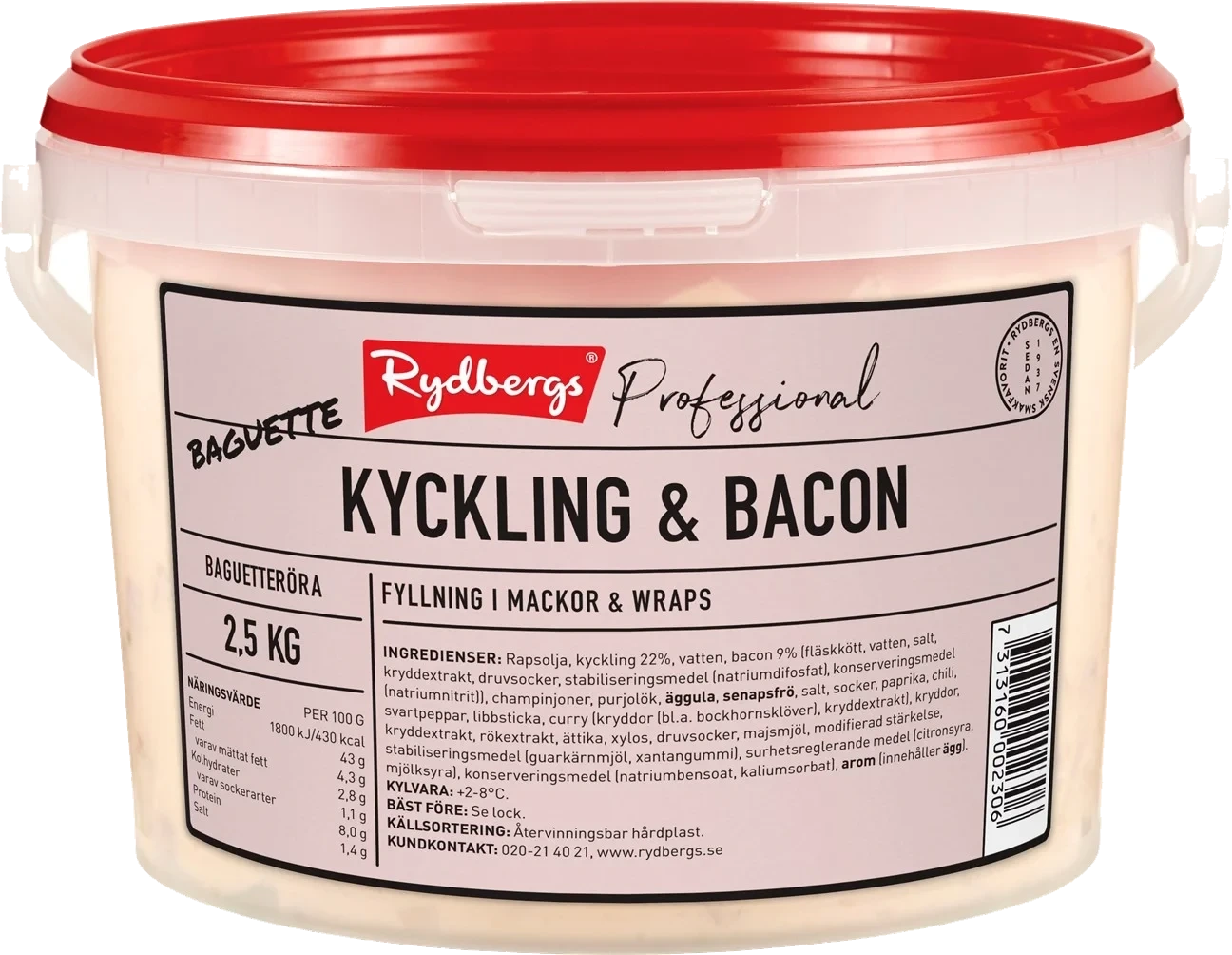 Baguettesallad Kyckling & Bacon