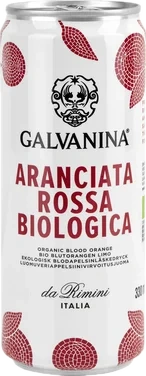Aranciata Rossa Biologica 330ml bx Galvanina
