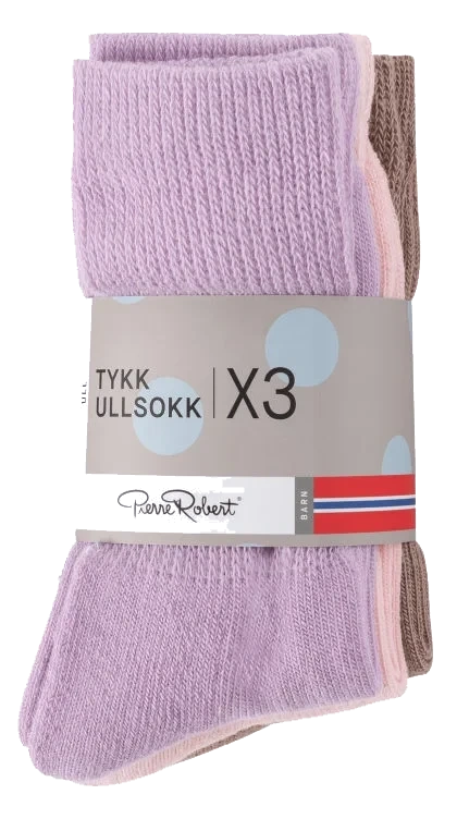 Ullsokk Tykk Rose Beige 29-32 Pierre Robert