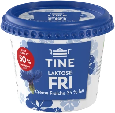 Tine Laktosefri Crème Fraîche 35 % 300 G