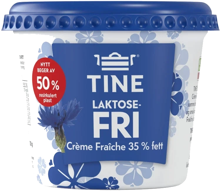 Tine Laktosefri Crème Fraîche 35 % 300 G