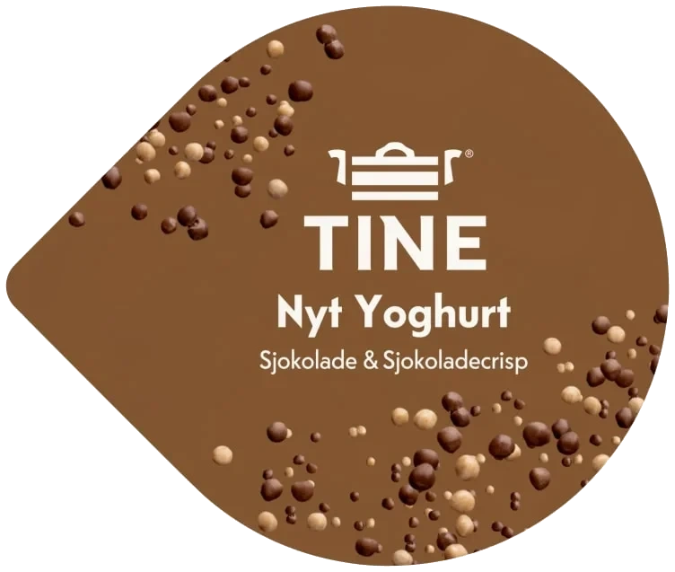 Tine Yoghurt Nyt Sjoko&sjokoladecrisp 122g