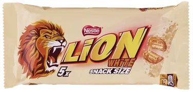 Lion White Snack Size 5-pk 150g