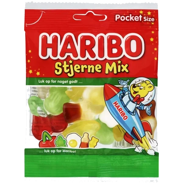 Stjerne Mix 80g Haribo