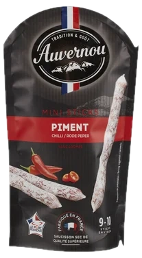 Auvernou Saucisson Stick Chili 100g