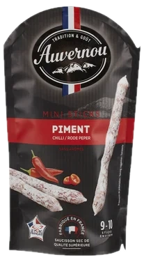 Auvernou Saucisson Stick Chili 100g