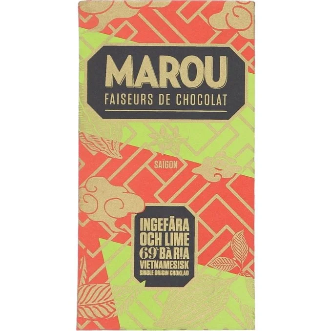 Mörk Choklad 69% Ginger & Lime