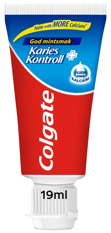 Colgate Tannkrem Karies Kontroll 19ml