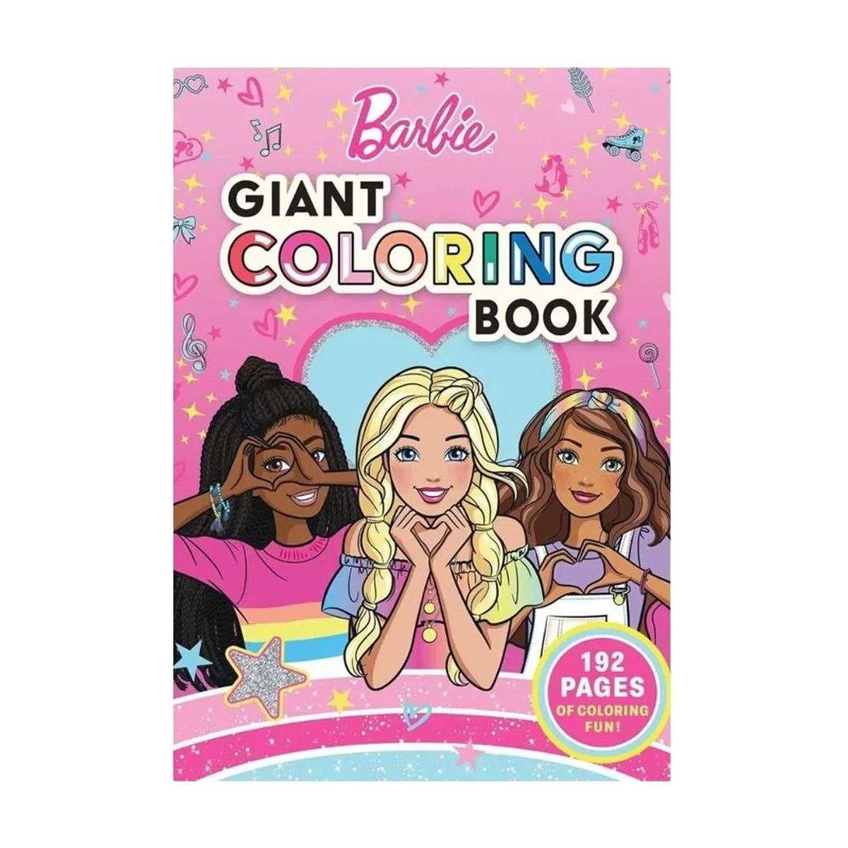 Giant Colouring Book - Barbie