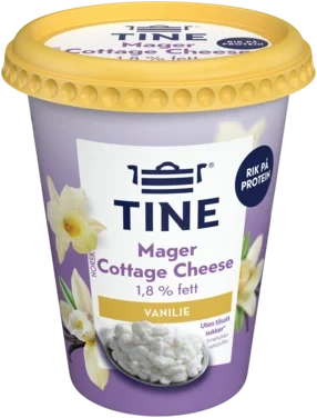 Cottage Cheese Mager 1,8% Vanilje 400g