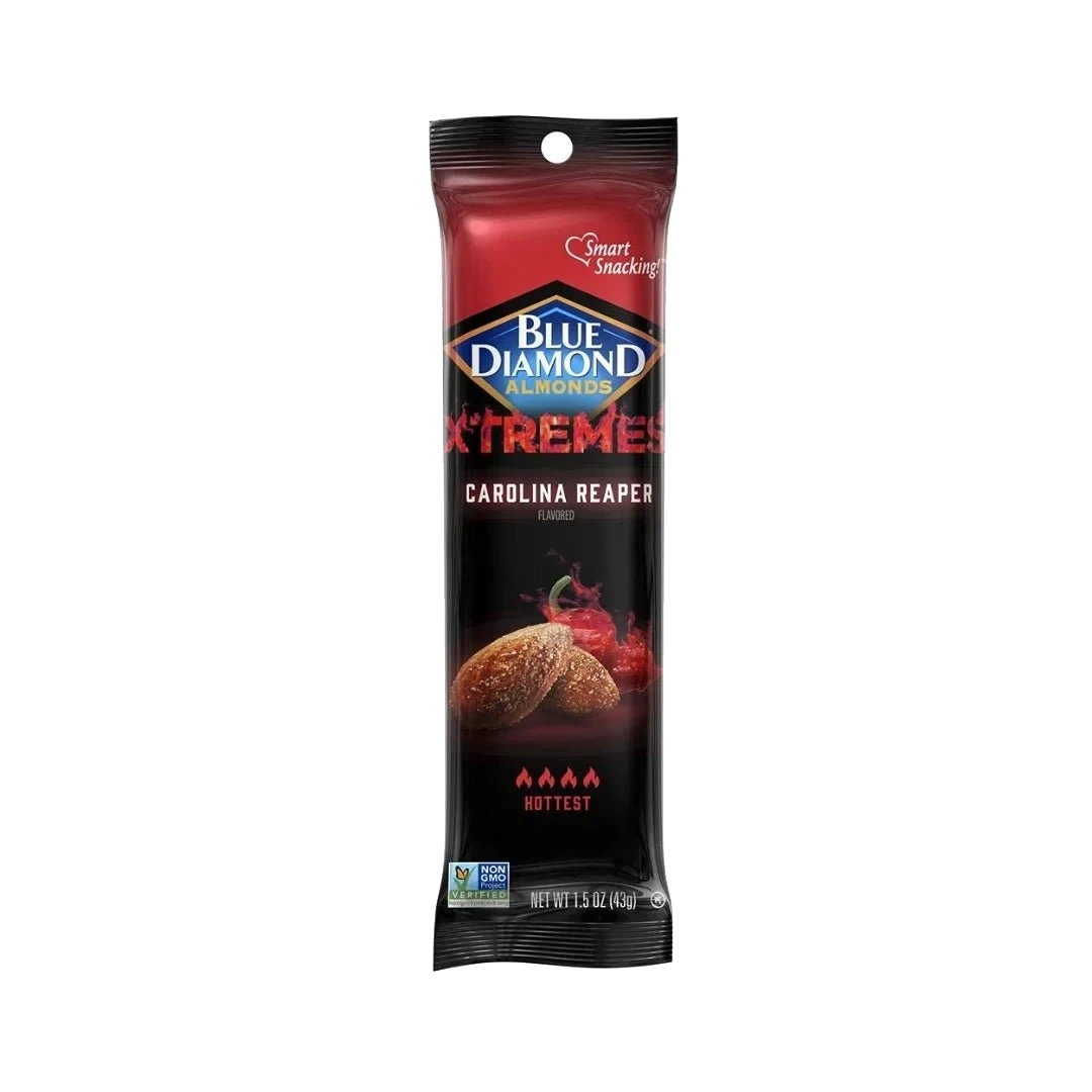 Blue Diamond Almonds XTREMES Carolina Reaper 43 g DATOVARE