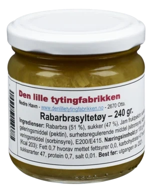 Rabarbrasyltetøy