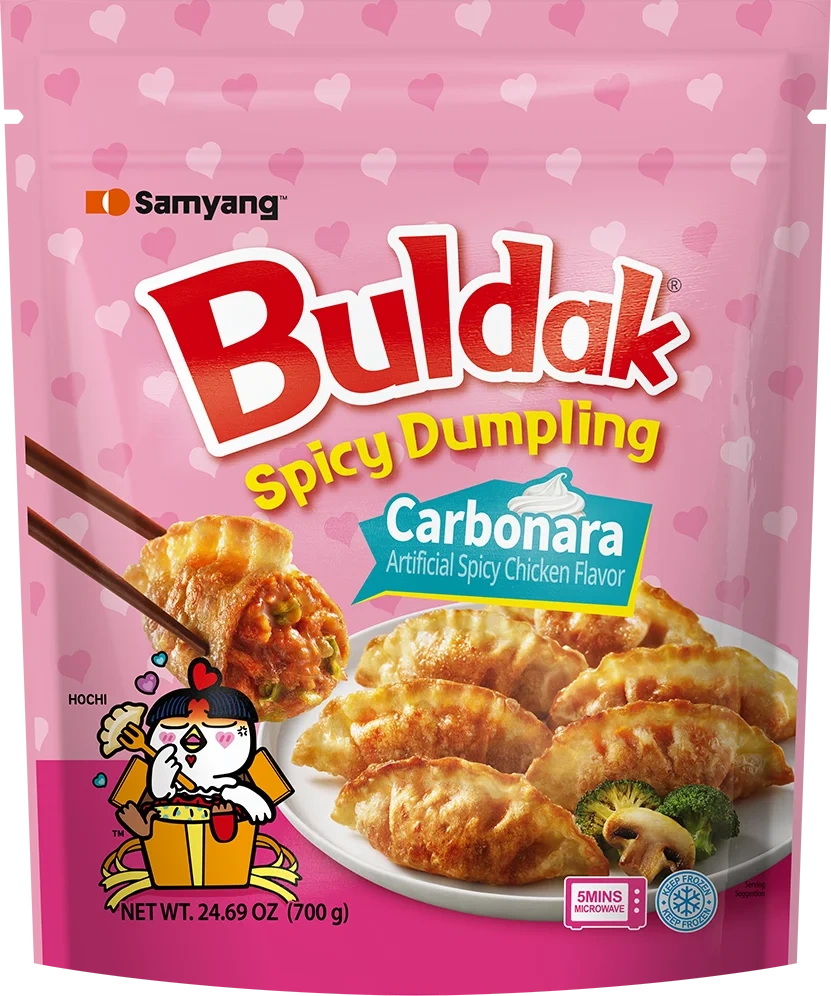 Buldak Spicy Dumpling Carbonara Flavor