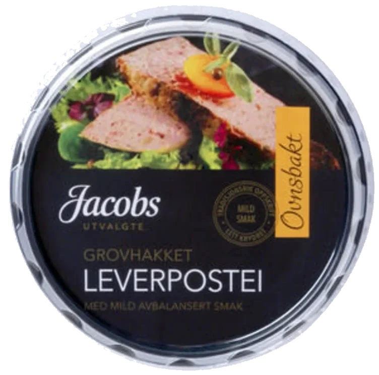 Leverpostei Grovhakket 175g Jacobs Utvalgte