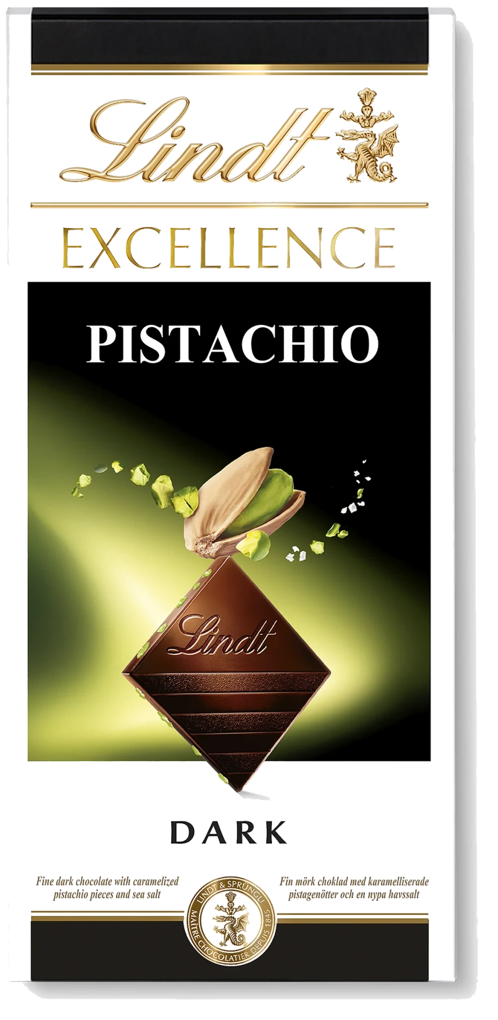 Mörk choklad Excellence Pistachio
