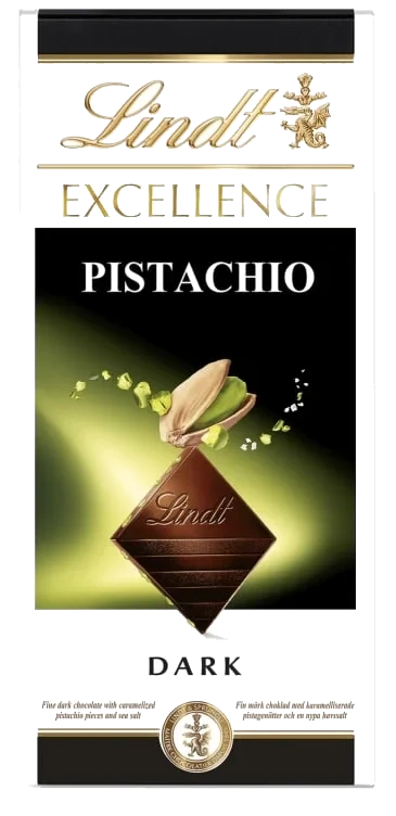 Mörk choklad Excellence Pistachio