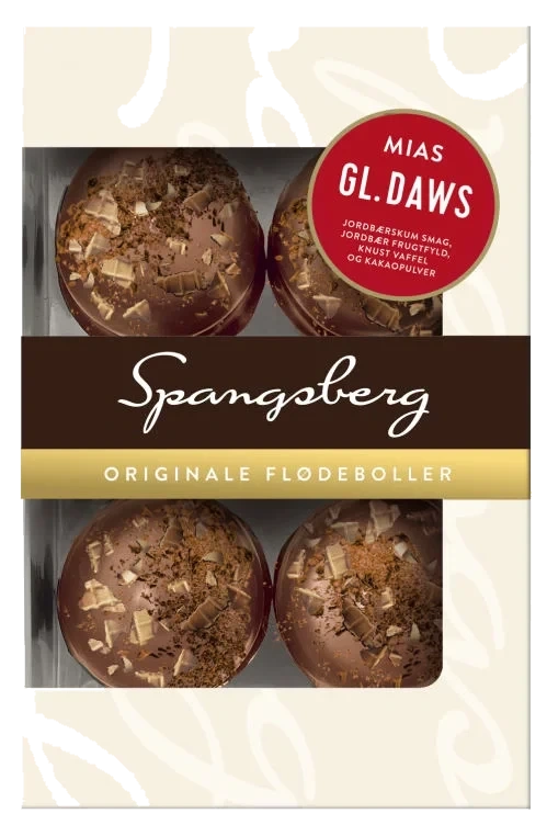Flødeboller Gammel Daws 124g Spangsberg